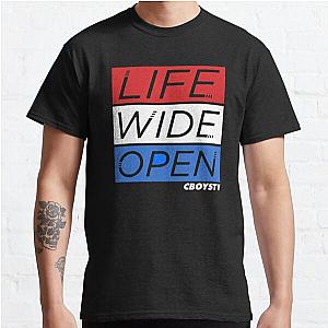 Cboystv Life Wide Open Rwb Factory Race Merch Classic T-Shirt RB1810