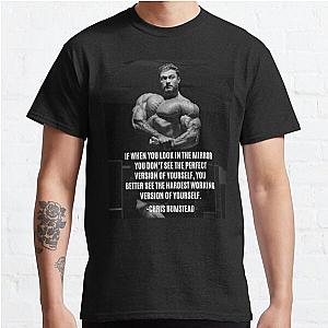 Chris Bumstead T-Shirts - Chris Bumstead -CBUM GYM motivation Classic T-Shirt RB2-2704