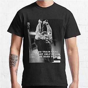 Chris Bumstead T-Shirts - Chris Bumstead - CBUM Bodybuilding GYM motivation Classic T-Shirt RB2-2704
