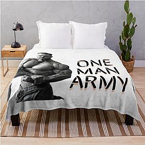Chris Bumstead Blanket - Cbum, ONE MAN ARMY Throw Blanket RB2-2704