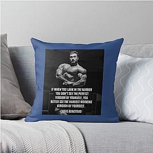 Chris Bumstead Pillows - cbum Throw Pillow RB2-2704