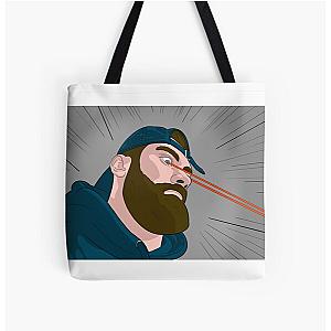 Chris Bumstead Bags - Laser focussed Chris Bumstead  All Over Print Tote Bag RB2-2704