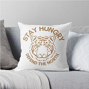 Chris Bumstead Pillows - Cbum | stay hungry defend the north Throw Pillow RB2-2704