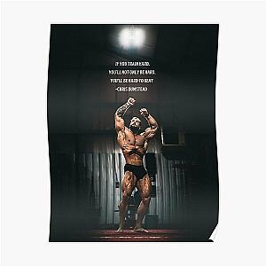 Chris Bumstead Posters - Chris Bumstead Gym Motivation Poster Wall Art Poster RB2-2704