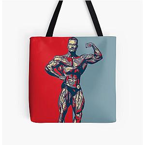 Chris Bumstead Bags - Cbum conquer All Over Print Tote Bag RB2-2704