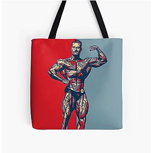 Chris Bumstead Bags - CBUM artwork All Over Print Tote Bag RB2-2704