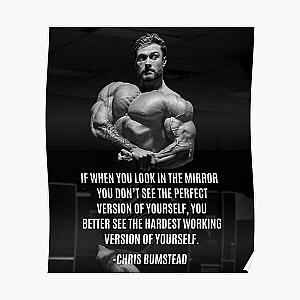 Chris Bumstead Posters - Chris Bumstead -CBUM GYM motivation Poster RB2-2704
