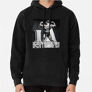 Chris Bumstead Hoodies - Chris Bumstead Mr Olympia - CBUM Bodybuilding Conquer Pullover Hoodie RB2-2704