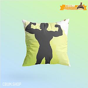 Chris Bumstead Pillows - Cbum The King Of Classic 32 Throw Pillow