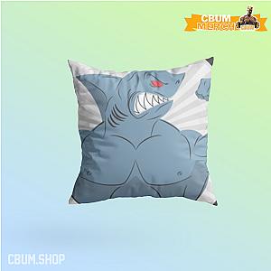 Chris Bumstead Pillows - Cbum Shark Gym 31 Throw Pillow