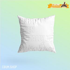 Chris Bumstead Pillows - CBUM Classic - Single, Tanken, Mentally Dating 12 Throw Pillow