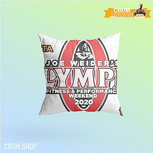 Chris Bumstead Pillows - CBUM Classic Olympia 08 Throw Pillow