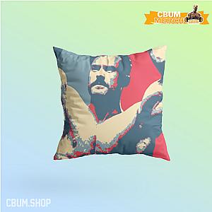 Chris Bumstead Pillows - Chris Bumstead DADDY #1 CBUM GYM 06 Throw Pillow