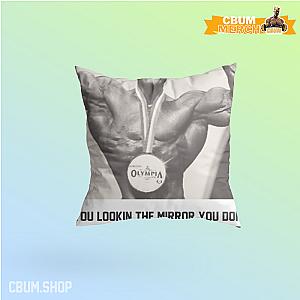 Chris Bumstead Pillows - Chris Bumstead Motivational Quote 21_1 Throw Pillow