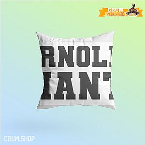 Chris Bumstead Pillows - Strong like Arnold Giant like Coleman 40 Throw Pillow