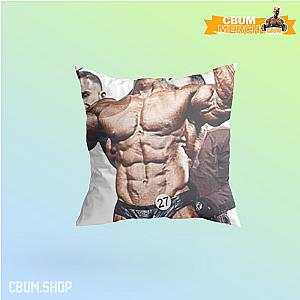 Chris Bumstead Pillows - Legend Gym Cbum 38 Throw Pillow