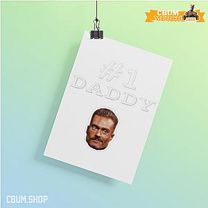 Chris Bumstead Posters - Chris Bumstead DADDY #1 CBUM GYM 03 Poster