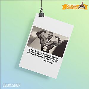 Chris Bumstead Posters - Chris Bumstead Motivational Quote 21_1 Poster