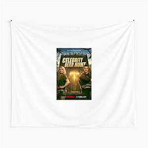 Bear With the Celebs Celebrity Bear Hunt Tapestries