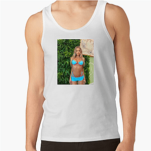 Glow Getter = Celeste Bright Celeste Bright Tank Tops
