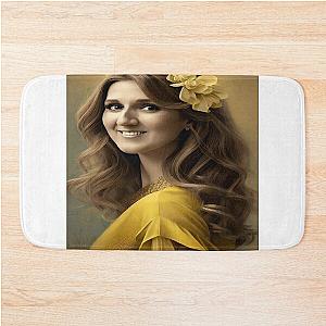 Celebrities as other s seceline as belle by lady Celine Dion Bath Mat