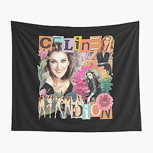 Celine Dion My Heart Will Go On Retro Gift Fan Tapestry