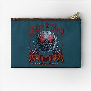 Celine Dion Funny Death Metal  Zipper Pouch