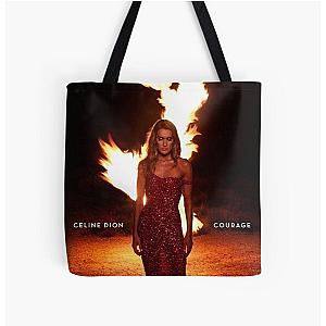 Celine Dion Courage All Over Print Tote Bag