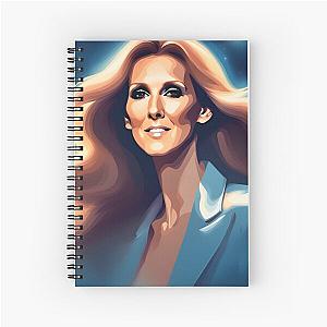 Celine Dion  Spiral Notebook