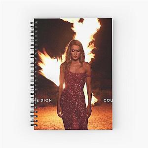 Celine Dion Courage Spiral Notebook