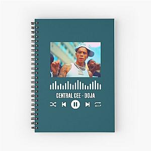 Central Cee - Doja   Spiral Notebook