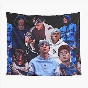 Central cee uk rapper collage poster design 2021 Tapestry