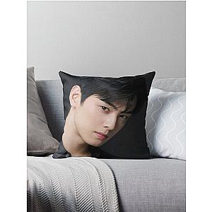 Cha Eun Woo - V10 Throw Pillow