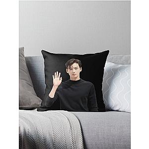 Cha Eun Woo - V21 Throw Pillow