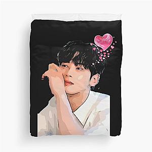 Cha Eun Woo is Dreaming About You! - Cute Photo Print Duvet Cover