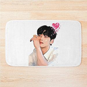 Cha Eun Woo is Dreaming About You! - Cute Photo Print Bath Mat