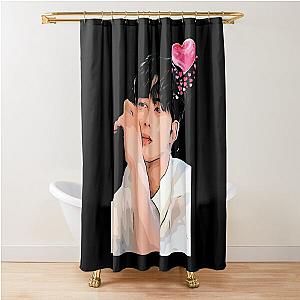 Cha Eun Woo is Dreaming About You! - Cute Photo Print Shower Curtain