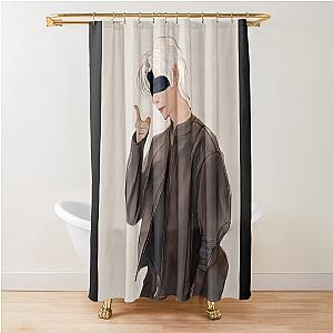 Cha Eun Woo as Anime Character Merchandise Shower Curtain