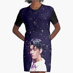 Cha Eun Woo - V13 Graphic T-Shirt Dress