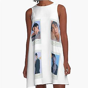 Cha Eun woo Sticker Set  T Shirt A-Line Dress