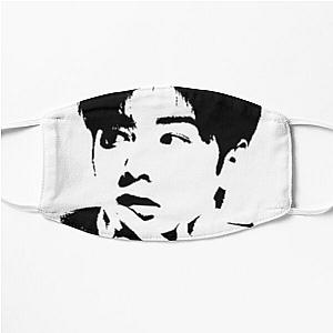 Cha Eun Woo Black on White Photo Print Flat Mask