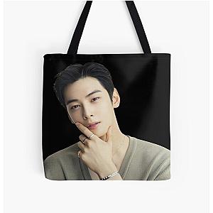 Cha Eun Woo - V22 All Over Print Tote Bag