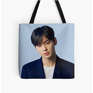 Cha Eun Woo - V23 All Over Print Tote Bag