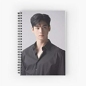 Cha Eun Woo - V9 Spiral Notebook