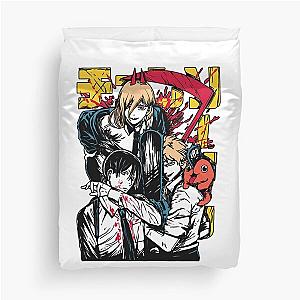 Team Chainsaw Duvet Cover