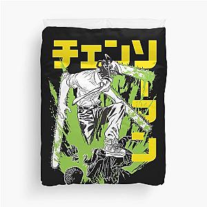 Chainsaw Warrior Duvet Cover