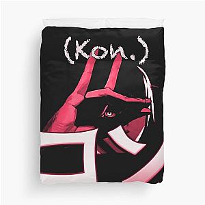 Aki Kon Red Vision Duvet Cover