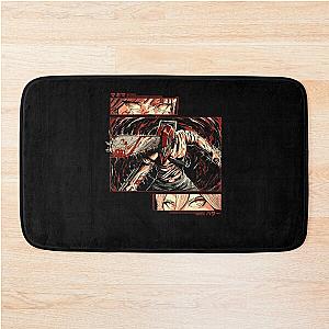 Chainsaw Devil  Bath Mat