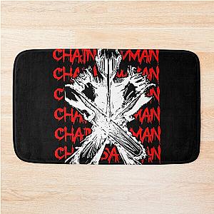 Denji chainsawman art  Bath Mat