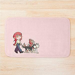 Makima & Dogs Bath Mat